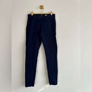 J. Crew Women's Pixie Ponte Pants Size 6 Blue